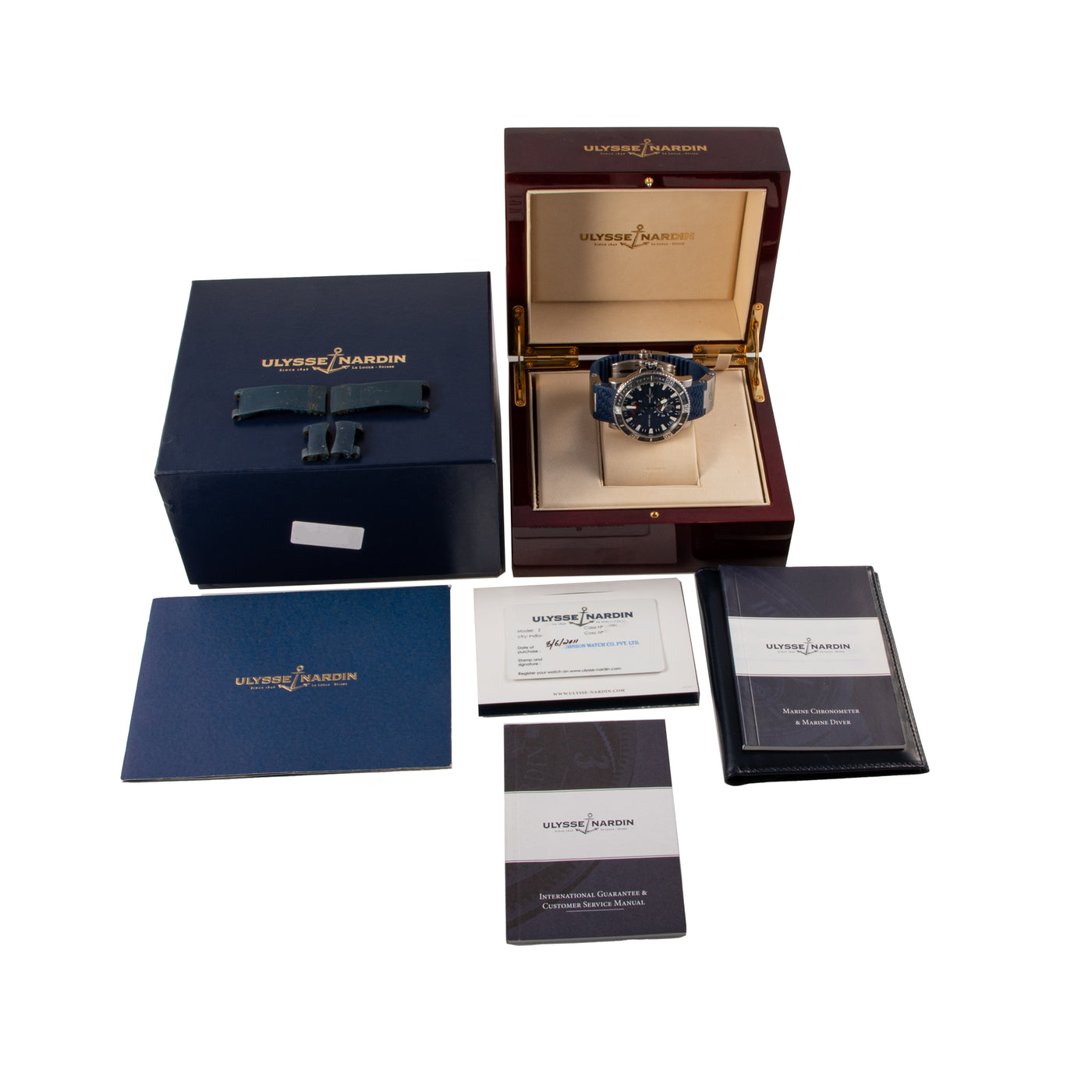 Ulysse Nardin Hammerhead Shark 263-91 full set | Timepiece360

