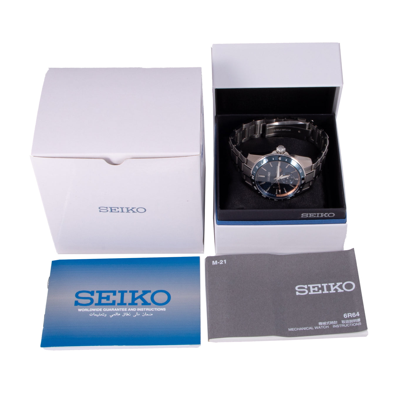 Seiko Presage GMT 6R64-00C0| Timepiece360