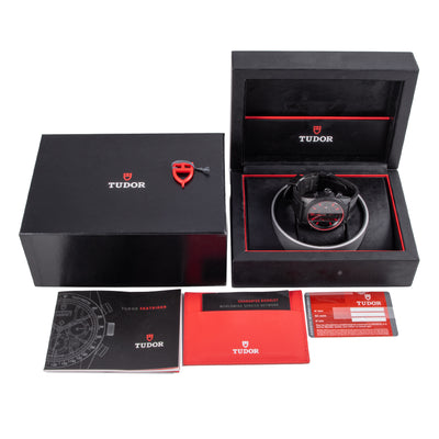 Tudor Fastrider Blackshield 42000CR-0002 full set | Timepiece360