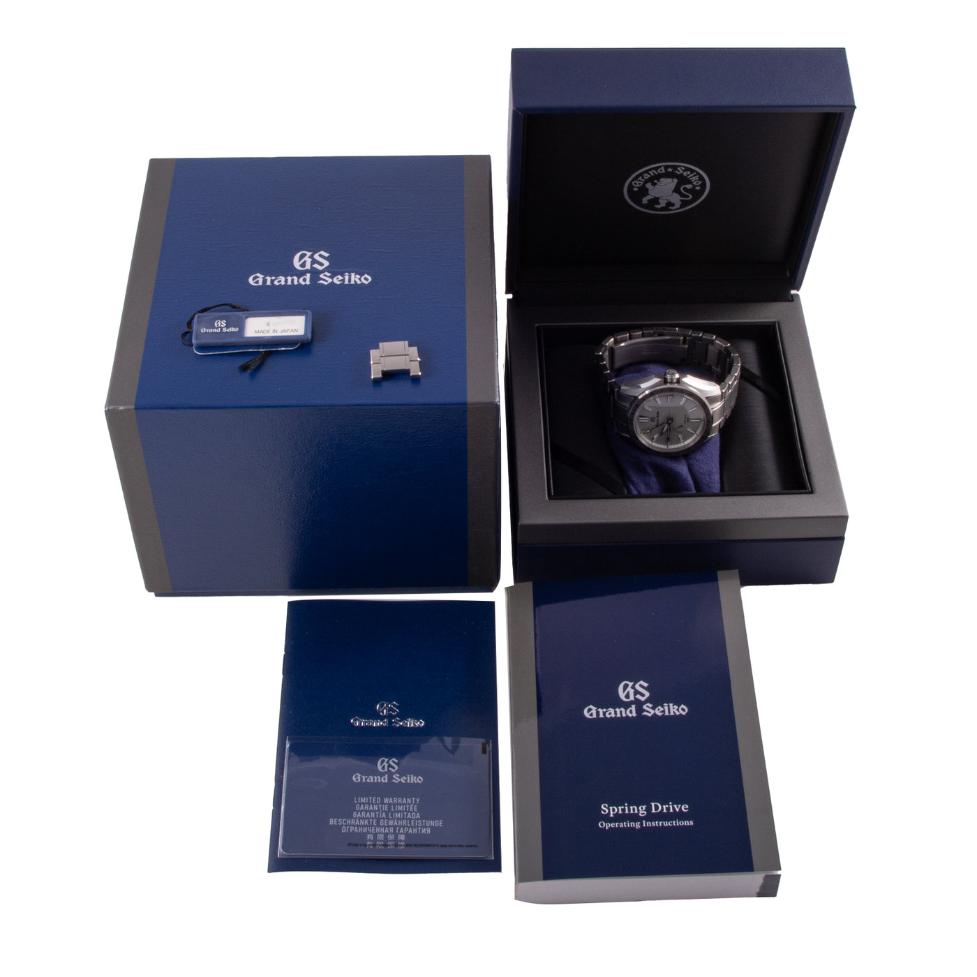Grand Seiko Evolution Spring Drive GMT 9R66-0BJ0/SBGE285 | Timepiece360