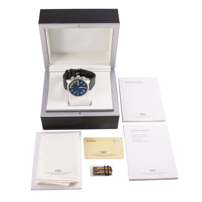 IWC Aquatimer Chronograph "Cousteau Divers" full set | Timepiece360

