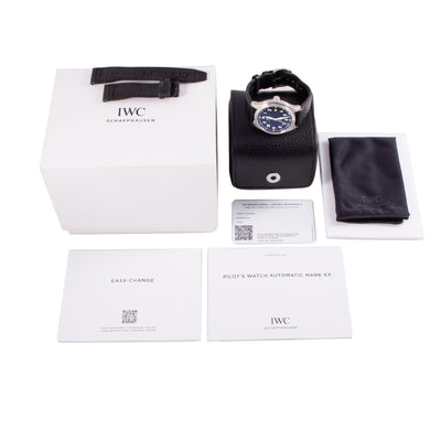 IWC Pilot's Watch Mark XX IW328201 full set |Timepiece360

