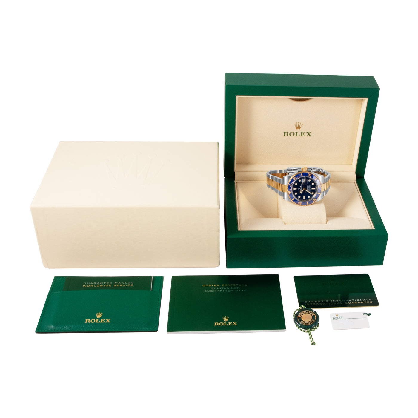 Rolex Submariner Date 126613LB full set | Timepiece360