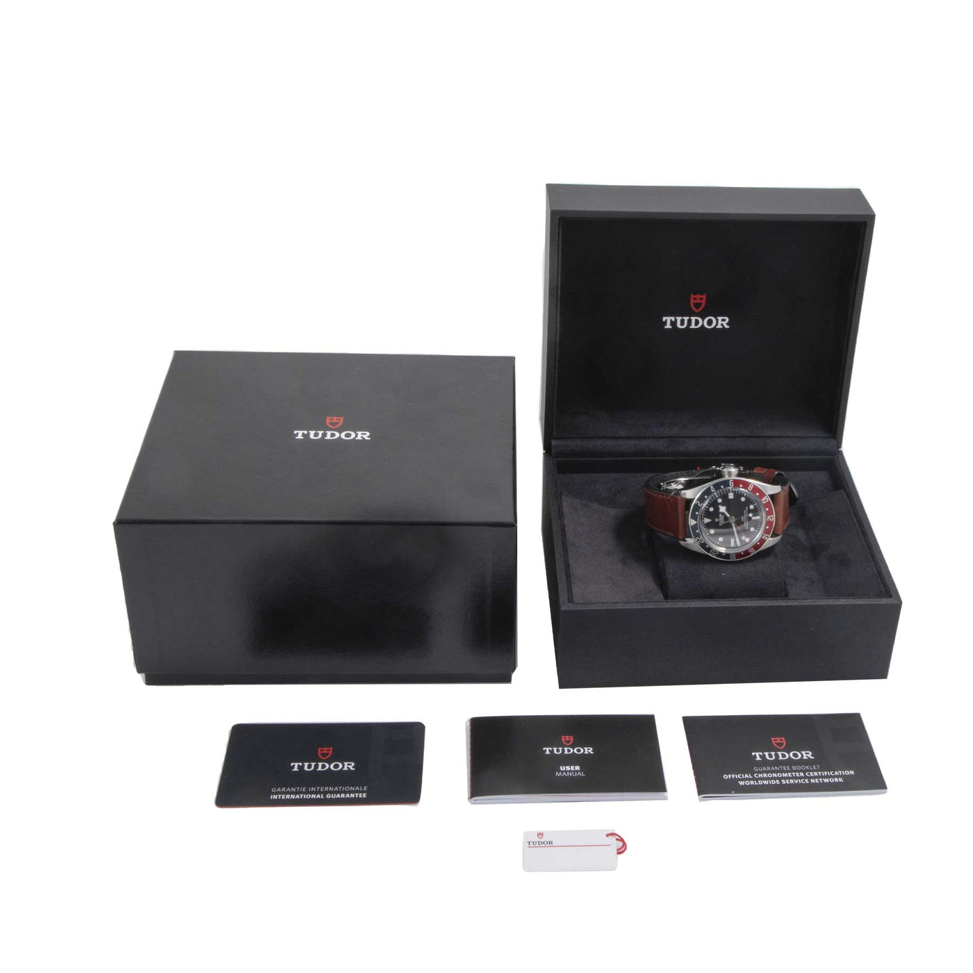 Tudor Black Bay GMT 79830RB full set | Timepiece360