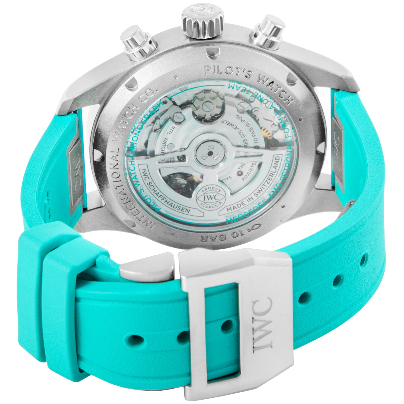 IWC Pilot's Watch 'Mercedes-AMG Petronas IW388108 | Timepiece360

