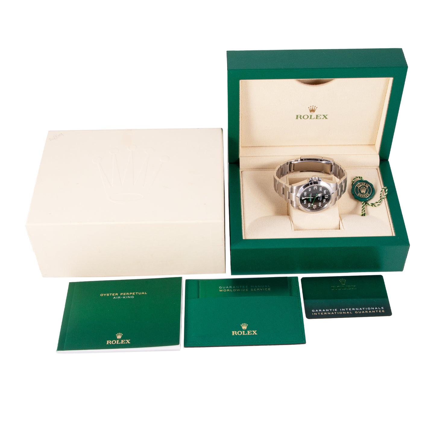 Rolex Air-King 126900 full set | Timepiece360