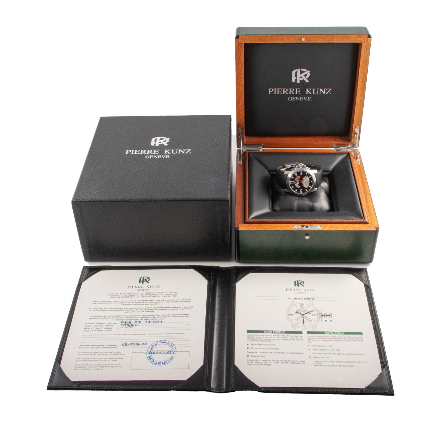 Pierre Kunz Grand Date Sport Textured PKG 016 SPORT | Timepiece360