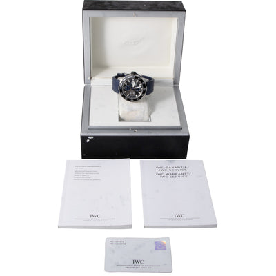 IWC Aquatimer Chronograph IW376706 full set| Timepiece360