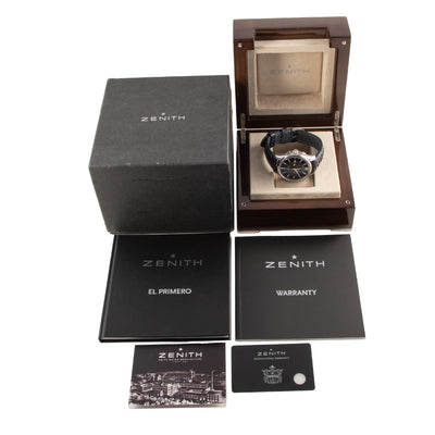 Zenith Captain Winsor Chronograph 03.2070.4054/22.C708 full set | Timepiece360

