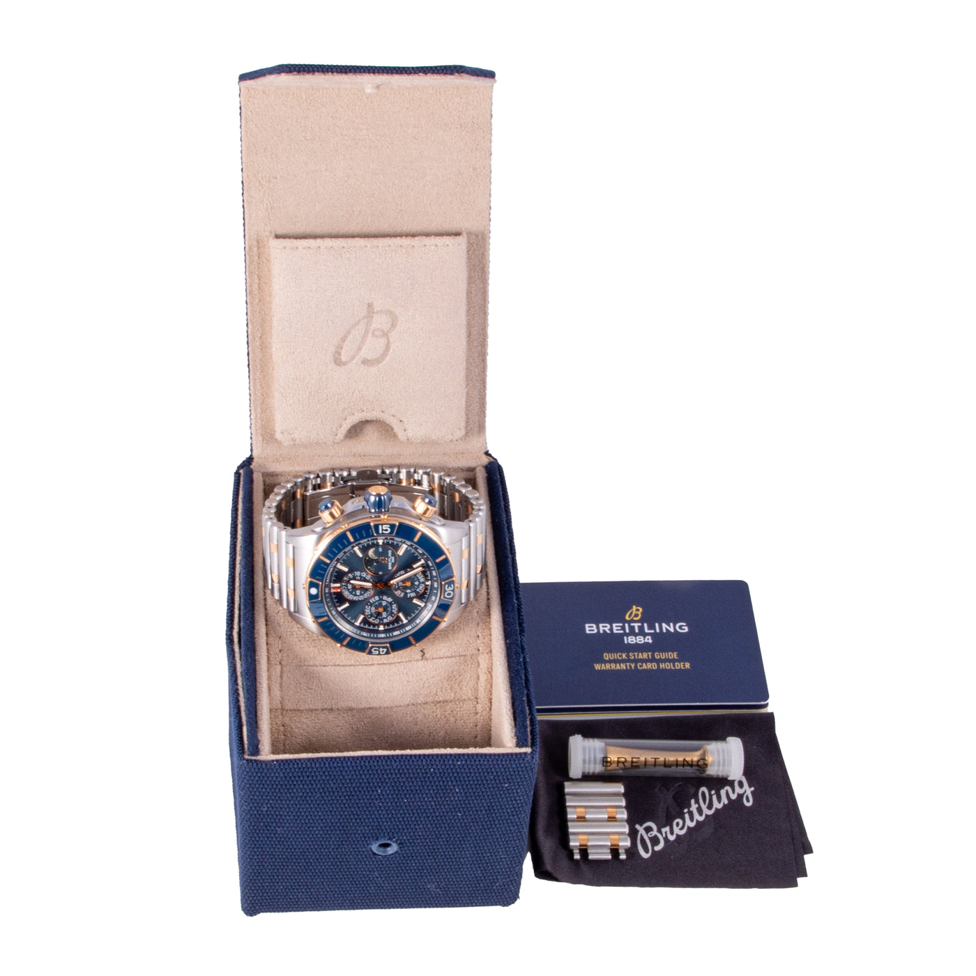 Breitling Super Chronomat Four-Year Calendar full set | Timepiece360