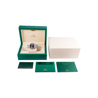 Rolex Datejust 41 "Wimbledon" 126334 full set | Timepiece360