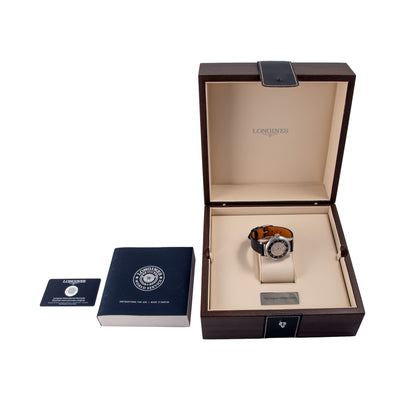 Longines Heritage Classic Tuxedo L23304930 full set - Timepiece360