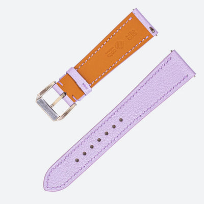 Chevre Lavendar Leather Strap-Timepiece360
