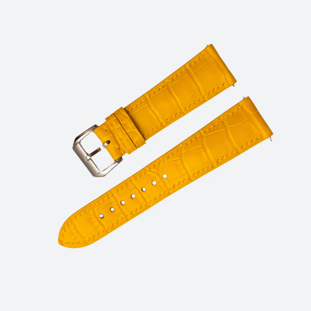 Opto Watch Co Alligator Leather Watch Strap