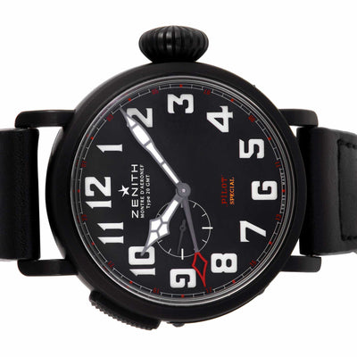 Zenith Elite Pilot Montre d'Aeronef Type 20 GMT