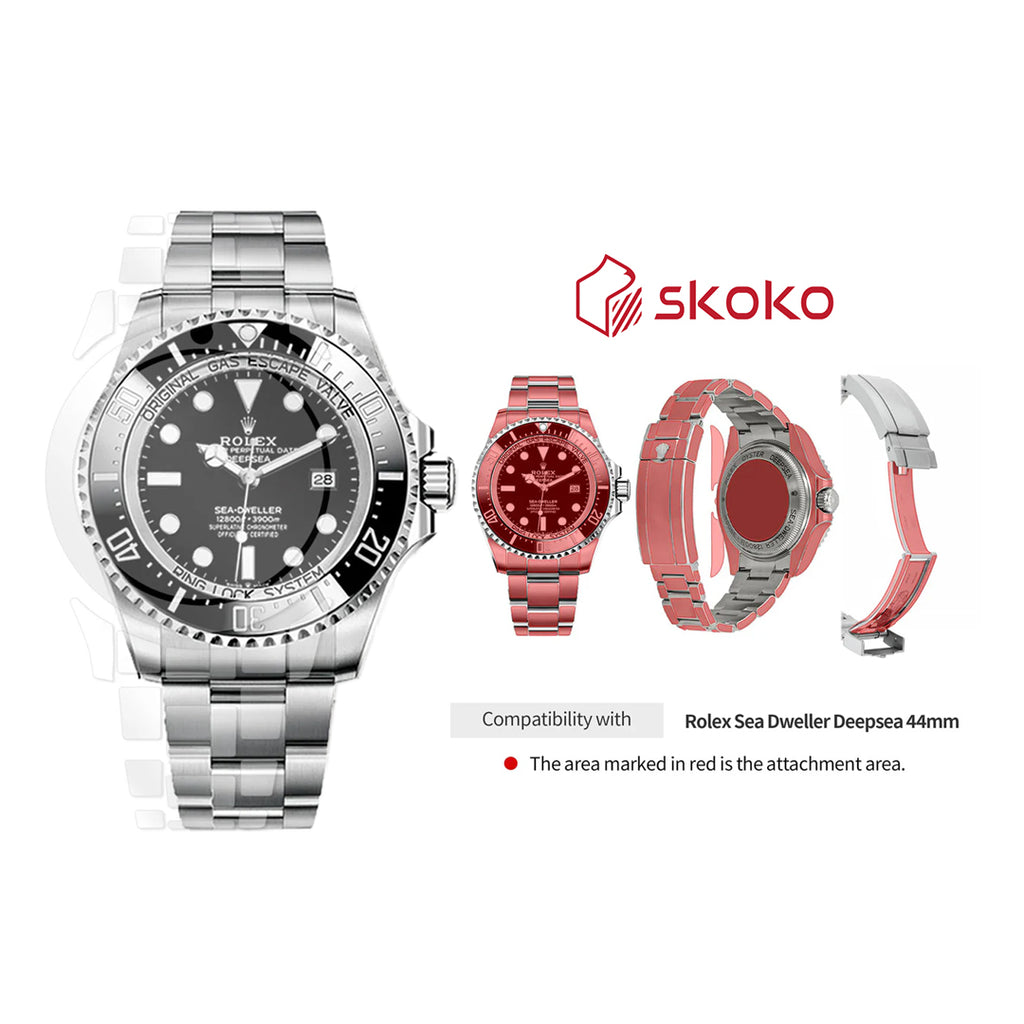Rolex Sea-Dweller 126600 Protective Film (12xxxx) – Timepiece360