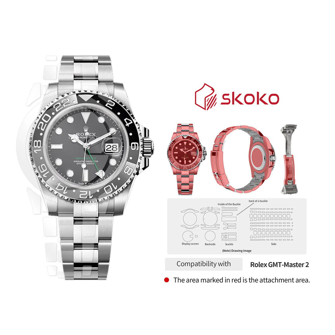 SKOKO Rolex GMT-Master II Oyster Protective Film (1267xx) 