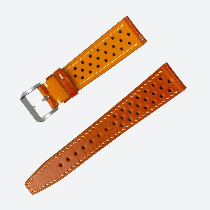 Opto Watch Co Rally Leather Watch Straps-Timepiece360