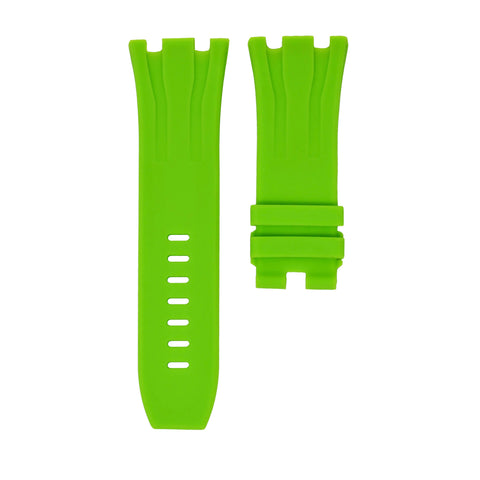 Lime Green Rubber Strap 44mm-Timepiece360