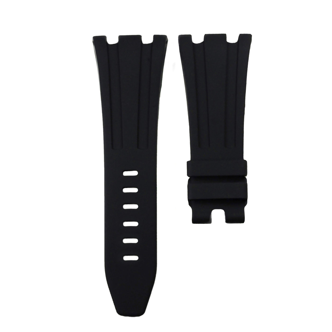 Black Rubber Strap 42mm-Timepiece360