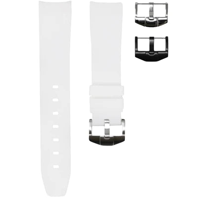 21mm Curved End Yacht Master 2 straps-Timepiece360